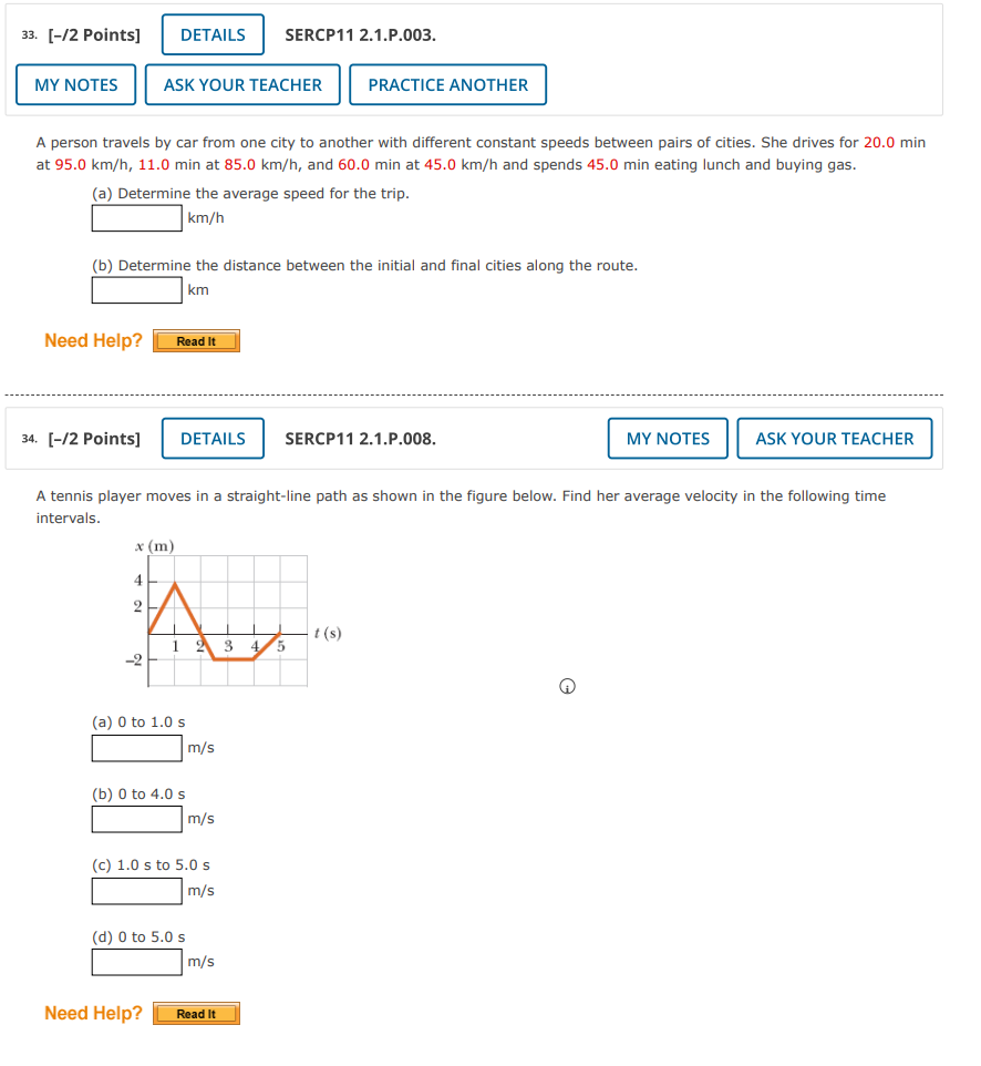43.70. What is its initial speed (in m/s) as it leaves the