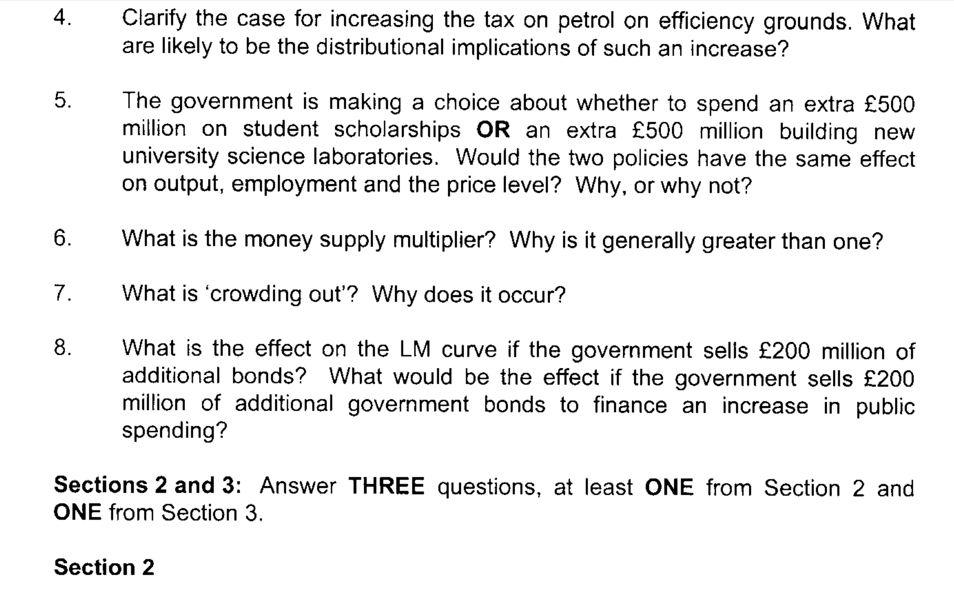 How do you answer questions 5 thanks Clarify the case for increasing