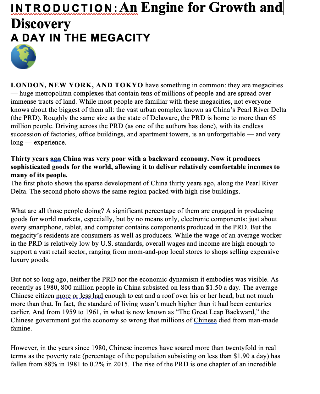 talking about. Why is Maria correcting Joe? Discuss.Joe: There was such a