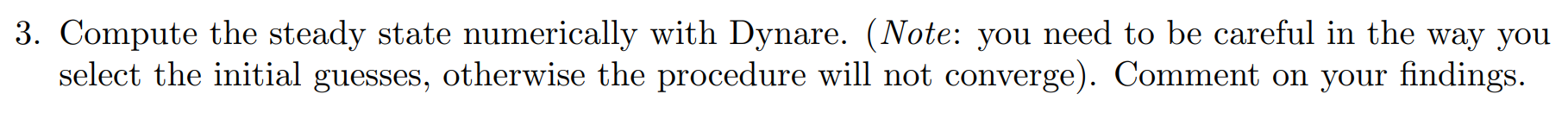 In the question , the formula for utility function, consumption should have