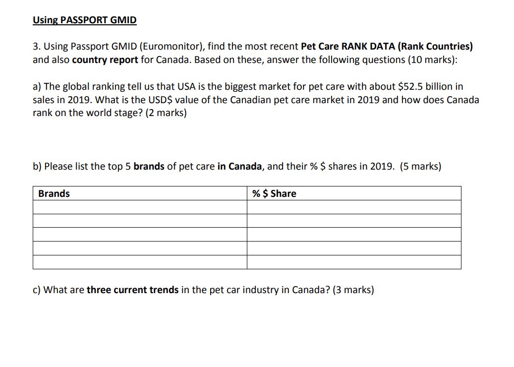 find the most recent industry prole for Soft Drinks in Canada. Based