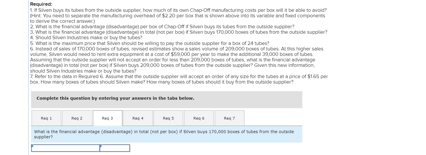 in future years will be initiated. The product selected (called Chap-Off) is