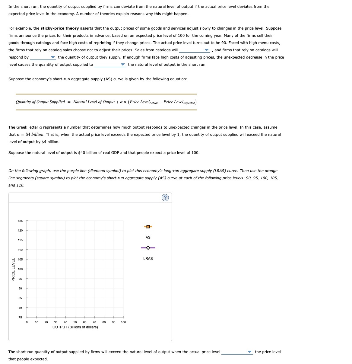 1. a)Increase b)decrease c)not change 2. a)raising b)lowering 3. a)exceed b)fall short