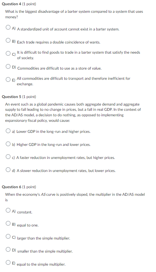 added" for an individual firm is calculated as O a) total revenue