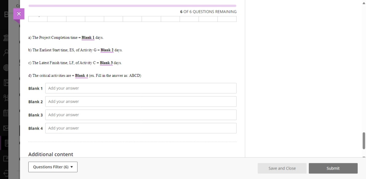 Small Facility is Blank 1 b) The worst regrets for alternative Medium