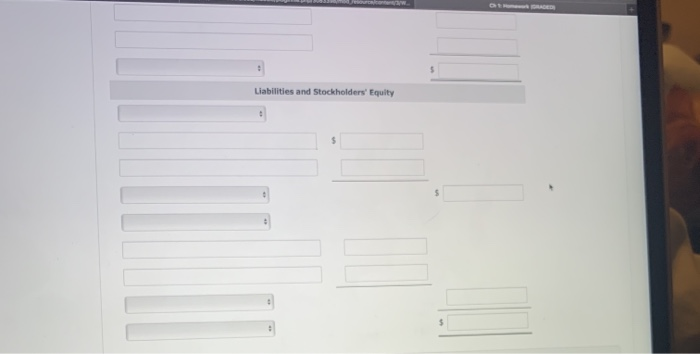 operations Cash $4,830 Notes payable Accounts payable $12.460 Accounts receivable 4,470 970