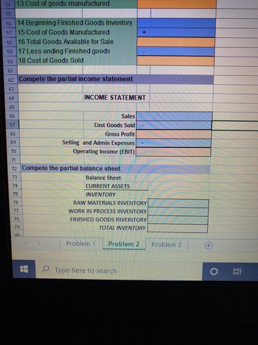 yellow cells 6 Unit 1 7 Read Chapter 17 Intro To Managerial