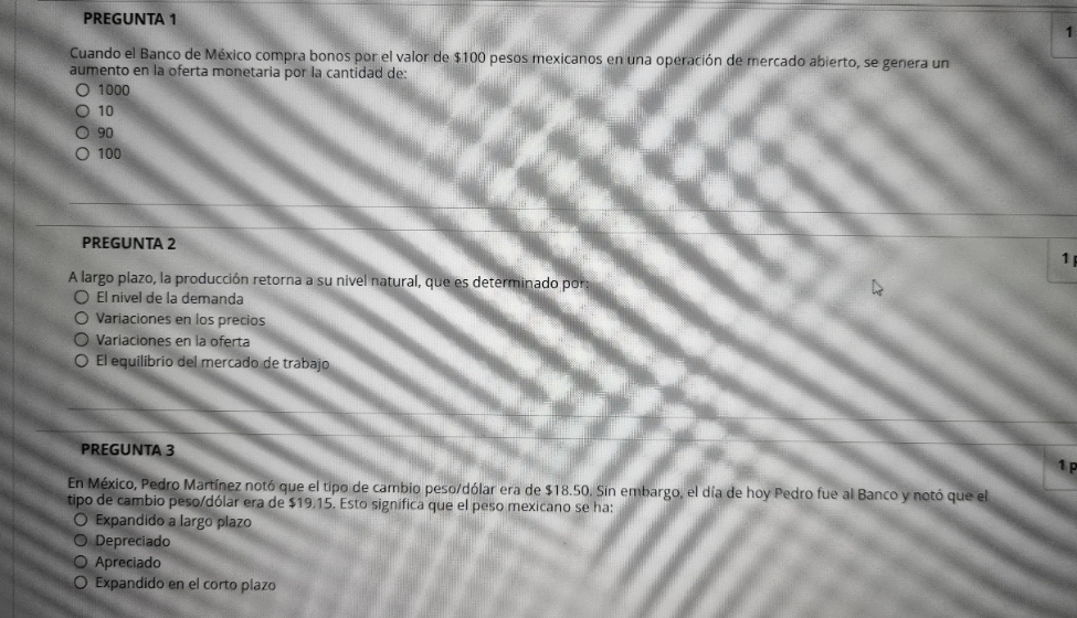 PREGUNTA 1 ando "anco de Mxico conspra bonoSpOr el pesoygnexichos nao 10