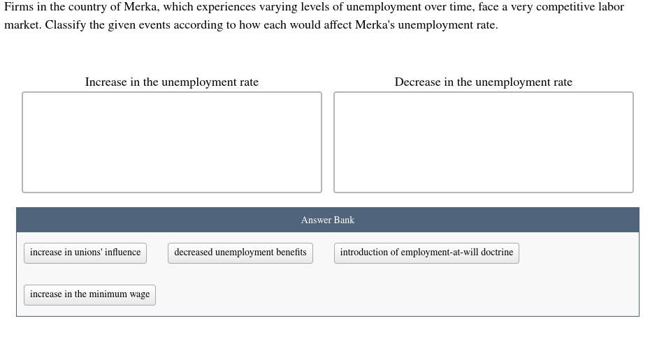 makes finding available jobs easier O an increase in the number of