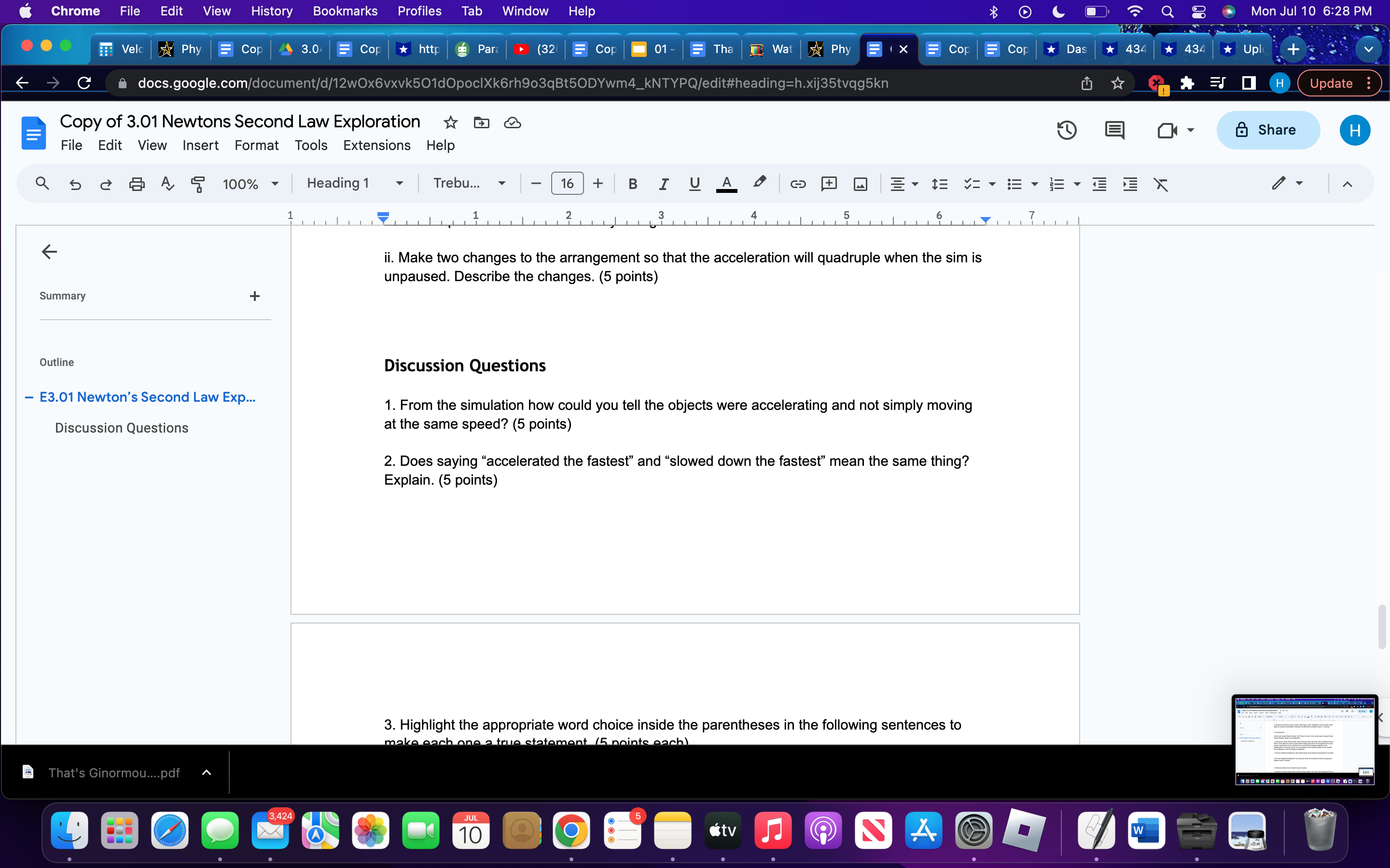 activity, you will investigate the relationship between force and motion using the