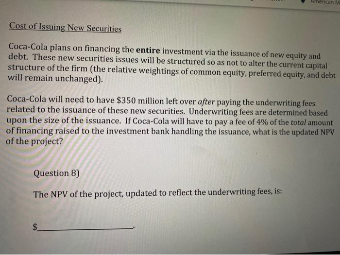 bonds were issued at par. You know that the company has a