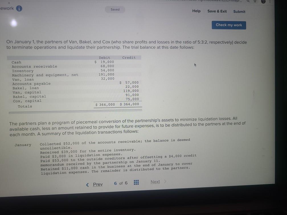 ework Saved Help Save & Exit Submit Check my work On