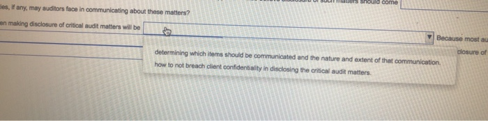 PCAOB uch as areas of higher assessed risk of material misstatement and