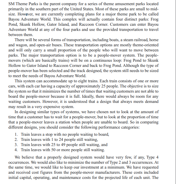 Please Build this entire Model using Arena Simulation Software (Rockwell) to model