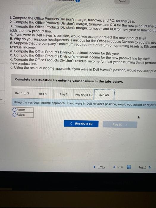 with five autonomous divisions. The divisions are evaluated on the basis of