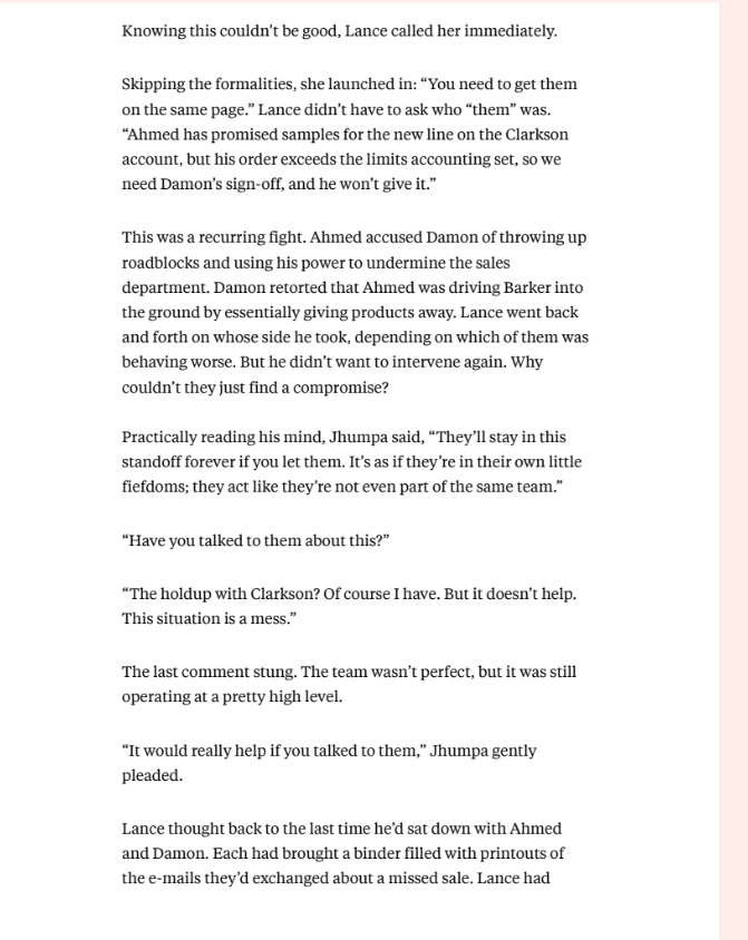 leader in initiating change and helping others adjust to change Directions: 1.