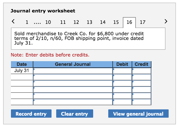 that cost $1,000 to Art Co. for $1,500 under credit terms of