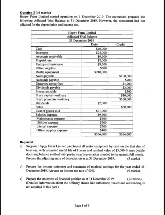 tenth year. In this situation: A. the aggregate amount of the monthly