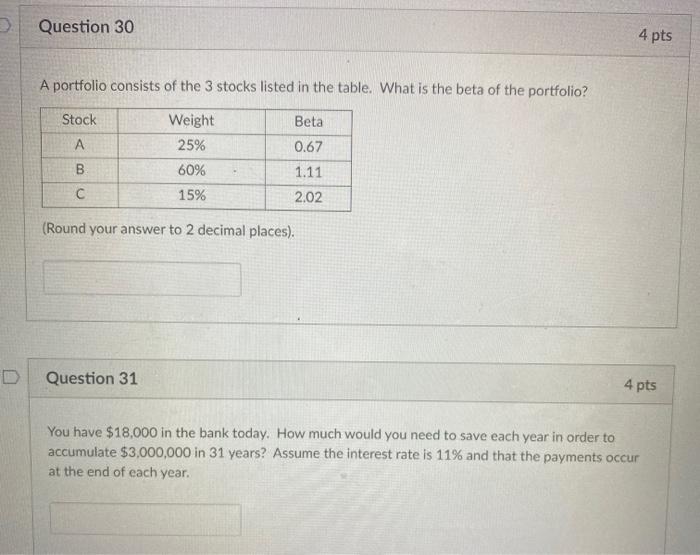Please answer both questjons if you can, WILL UPVOTE 100% Question 30