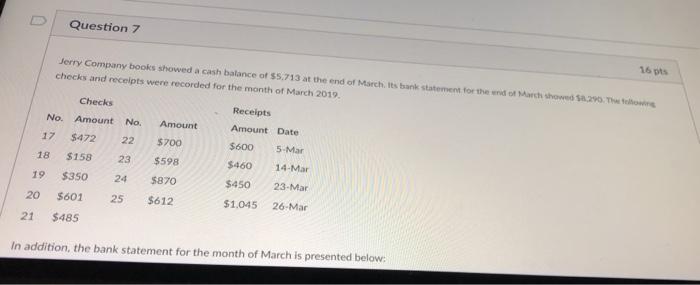 Amount 5700 5598 5870 5612 5158 $350 $601 $485 Recept Amount Date