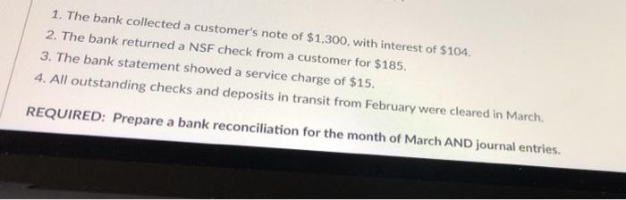 24 25 21 In addition, the bank statement for the month of