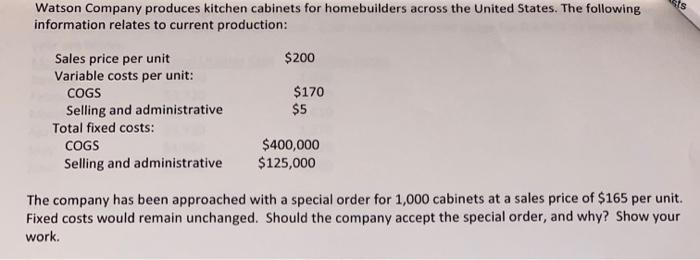  I just need proper work shown for this problem. The correct