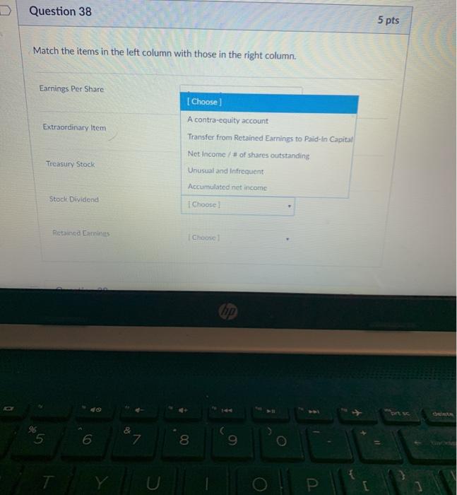 Income /# of shares outstanding Unusual and Infrequent Accumulated net income Treasury