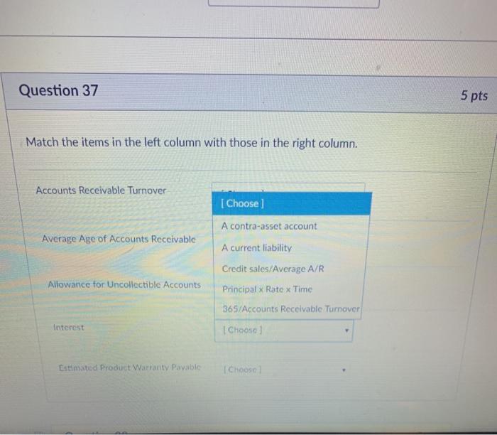 Credit sales/Average A/R Principal x Rate x Time 365/Accounts Receivable Turnover Allowance