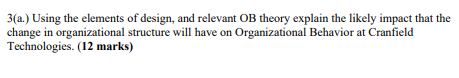 Steve Owens, president and CEO of Cranfield Computer Technologies that the organizational
