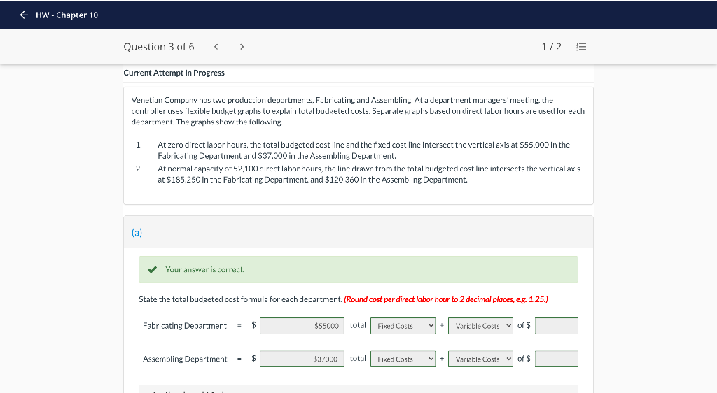  HW - Chapter 10 Question 3 of 6 1/2 E Current