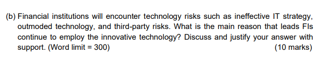 been tremendously increased. This critical phenomenon has worried financial institutions on the