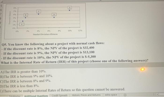 Please answer and explain 5 6 7 D 8 24 A 10