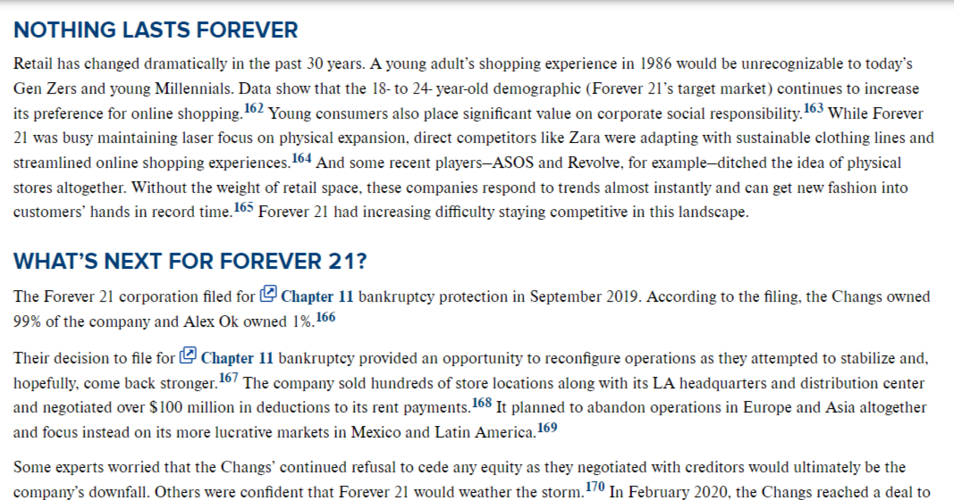 years. A young adult's shopping experience in 1986 would be unrecognizable to