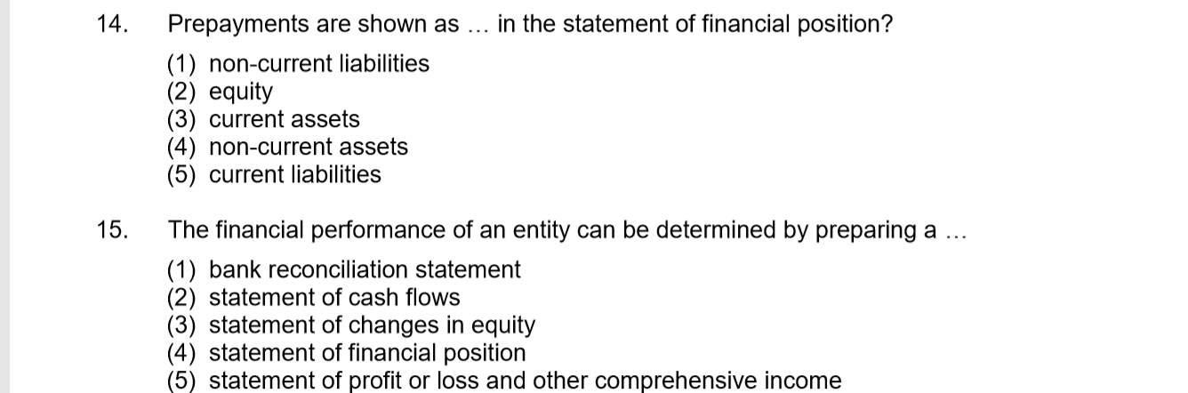 provided below to answer question 1: Ethekwini Traders provided you with the