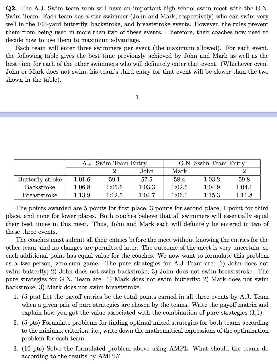  Please SHOW and EXPLAIN how you got the values inside of