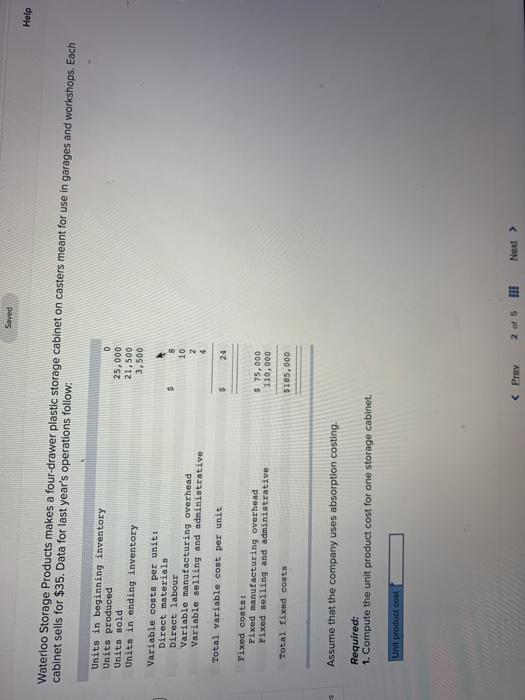  Saved Help Waterloo Storage Products makes a four-drawer plastic storage cabinet