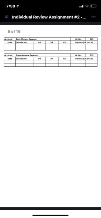 The type de suspeh The character Account Description Arcant ASSETS cas SD