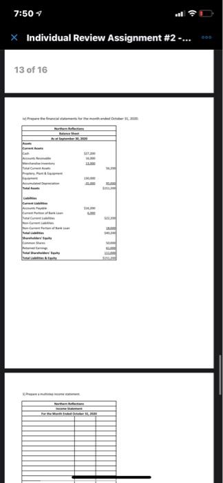 7:49 X Individual Review Assignment #2 -... 2 of 16 Transactions for