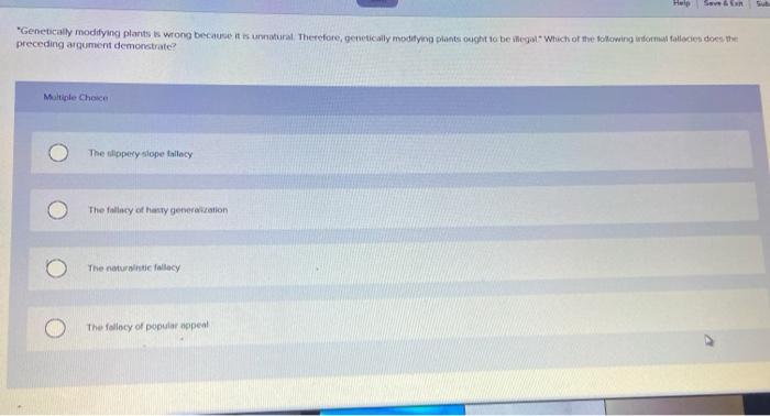  Help Save "Genetically modifying plants as wrong because it is rotural