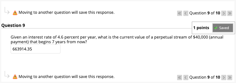 Moving to another question will save this response. Q tion 9 Question