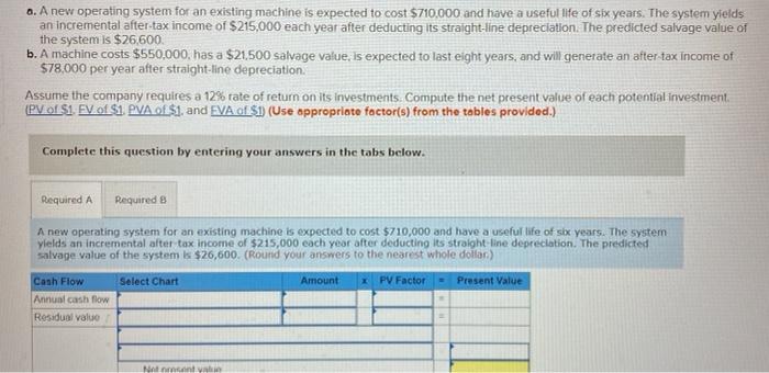  o. A new operating system for an existing machine is expected