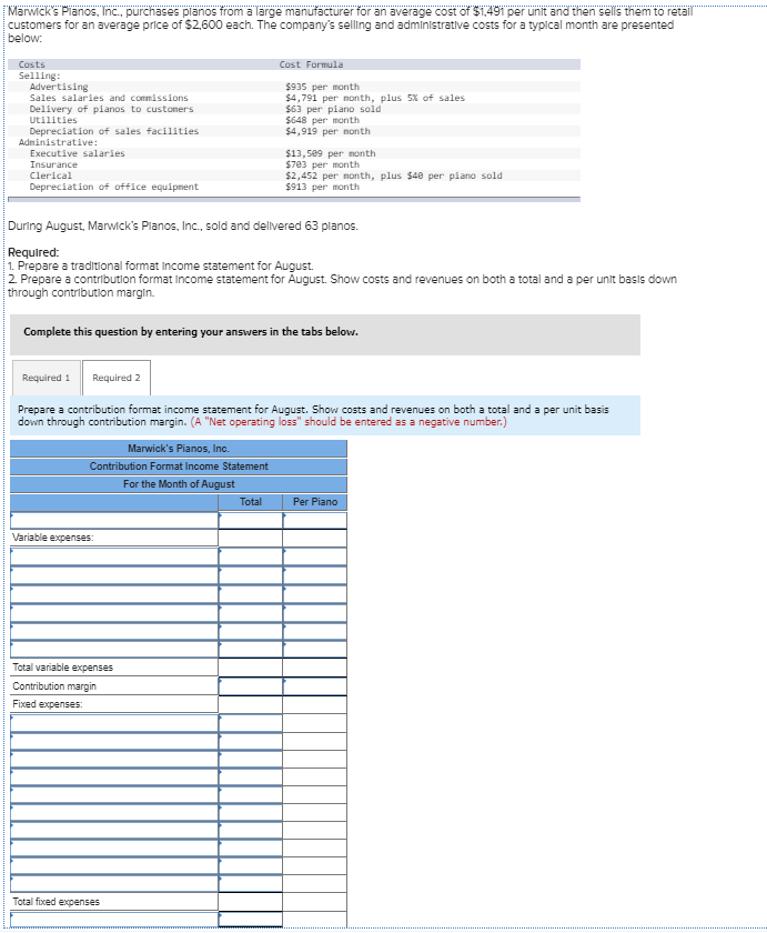 average cost of $1,491 per unit and then sells them to retail