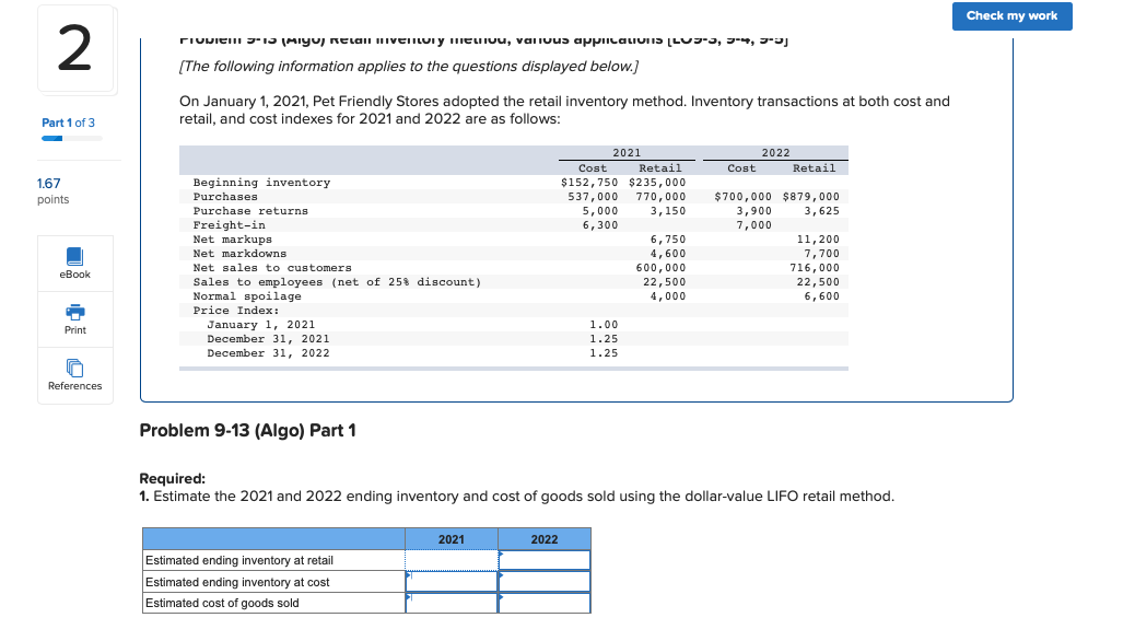 I need help in understanding how to do this in order