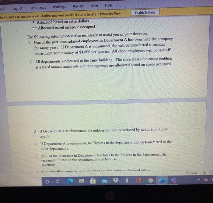 to stay in Protected View. Enable Editing The Vice President of a