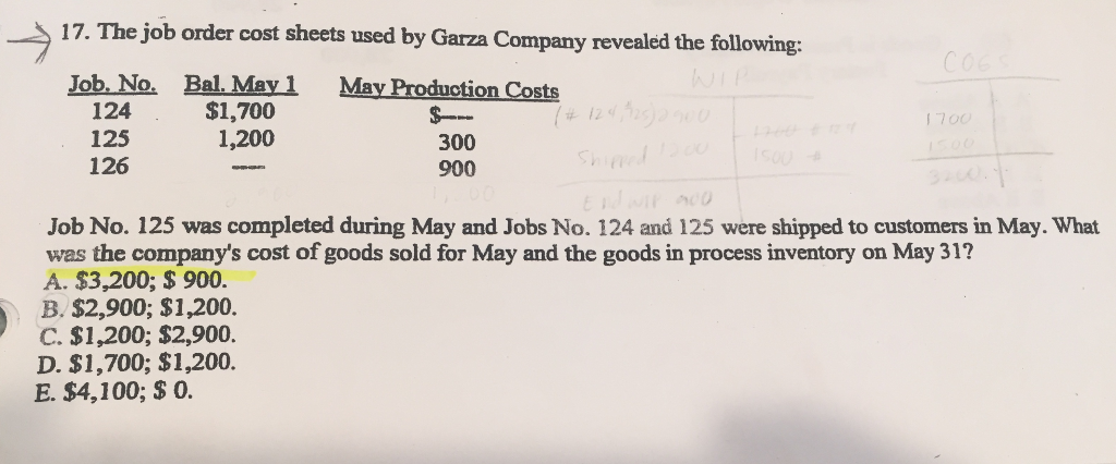 Please show calculations on how to get an answer for support for