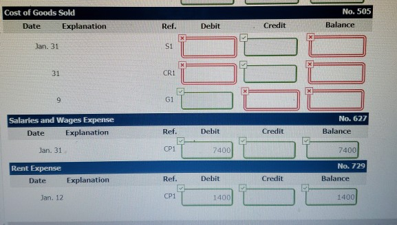 and D. Posey $2,500, terms/30 Receive checks from S. Mahay $4,100 and