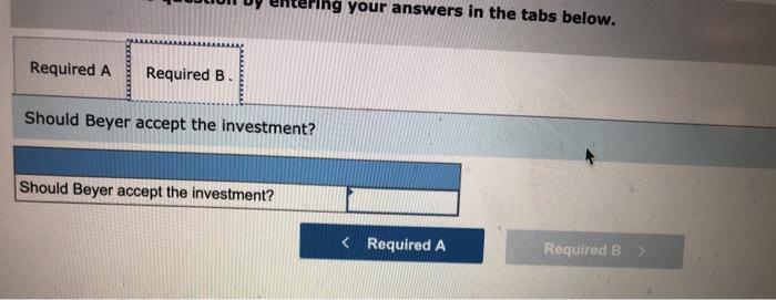 expected to produce the following net cash flows. The cash flows occur