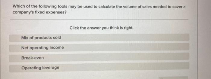 case situations below. Each case is Independent of the others, Hint One