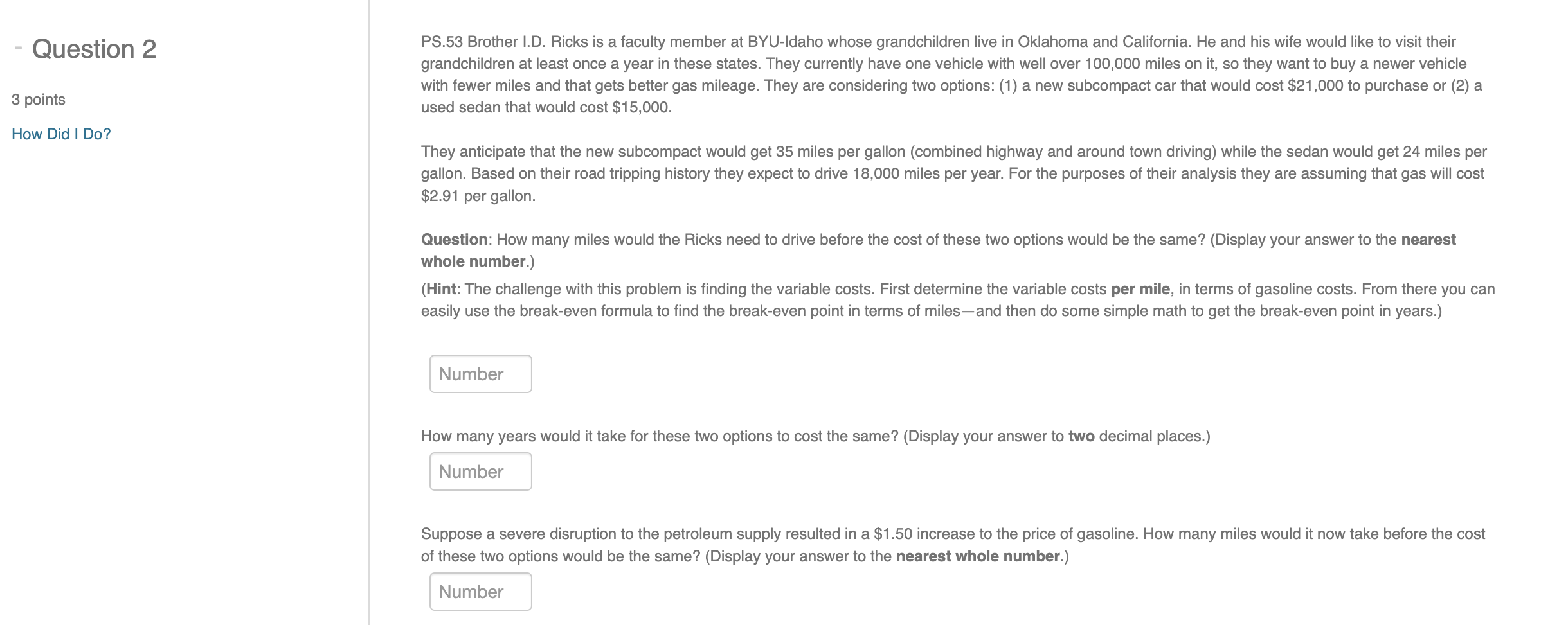 Please attach the spreadsheet to show the workings PS.53 Brother I.D.