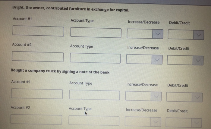 i am so lost! help please Bright, the owner, contributed furniture in